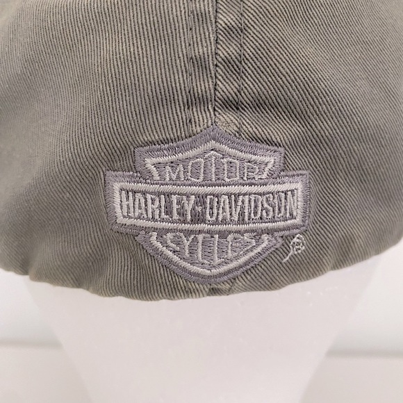 Harley Davidson Vintage Military Style Cap - Picture 5 of 9